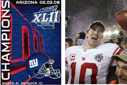 New York Giants Are 2008 Super Bowl Champions!